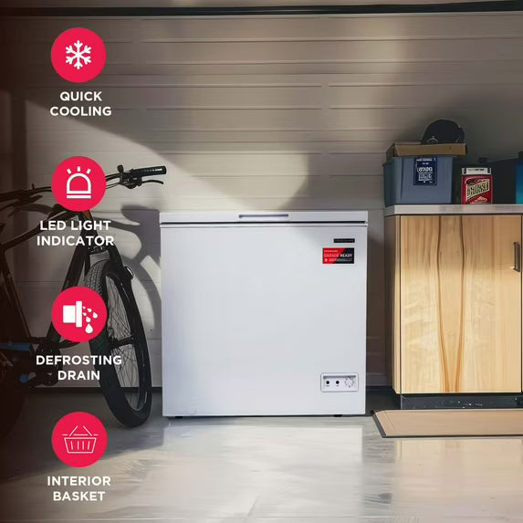 FRIGIDAIRE GARAGE FRIDGE&FREEZER