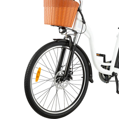 HK-C6 | Step-Thru Electric Bike | Motor 500-750W | 48V 12.5Ah removeable battery | 6 Speed Shimano