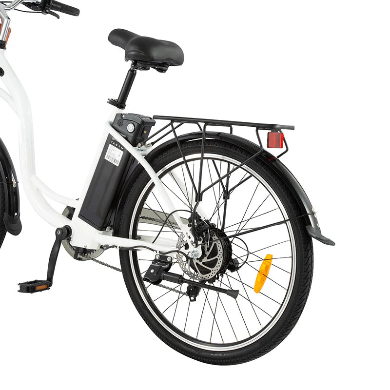 HK-C6 | Step-Thru Electric Bike | Motor 500-750W | 48V 12.5Ah removeable battery | 6 Speed Shimano