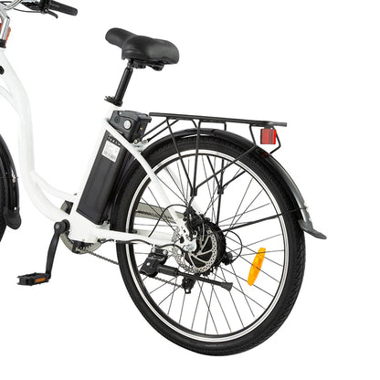 HK-C6 | Step-Thru Electric Bike | Motor 500-750W | 48V 12.5Ah removeable battery | 6 Speed Shimano