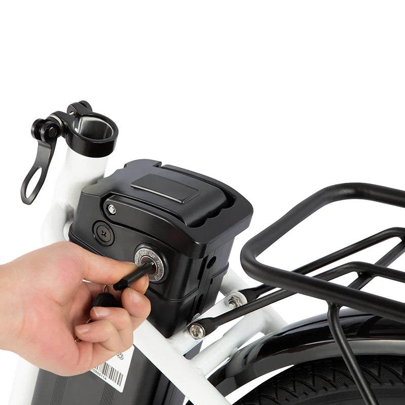 HK-C6 | Step-Thru Electric Bike | Motor 500-750W | 48V 12.5Ah removeable battery | 6 Speed Shimano