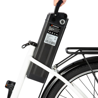 HK-C6 | Step-Thru Electric Bike | Motor 500-750W | 48V 12.5Ah removeable battery | 6 Speed Shimano