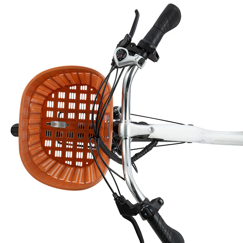 HK-C6 | Step-Thru Electric Bike | Motor 500-750W | 48V 12.5Ah removeable battery | 6 Speed Shimano