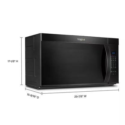 Whirlpool over the ranger microwave