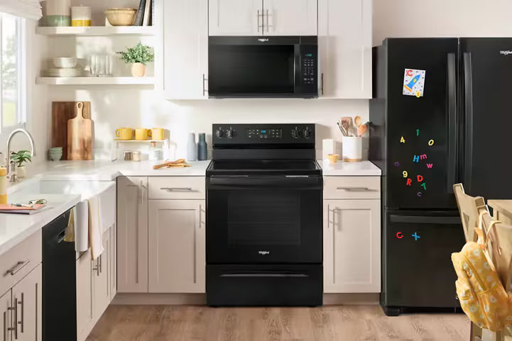 Whirlpool over the ranger microwave